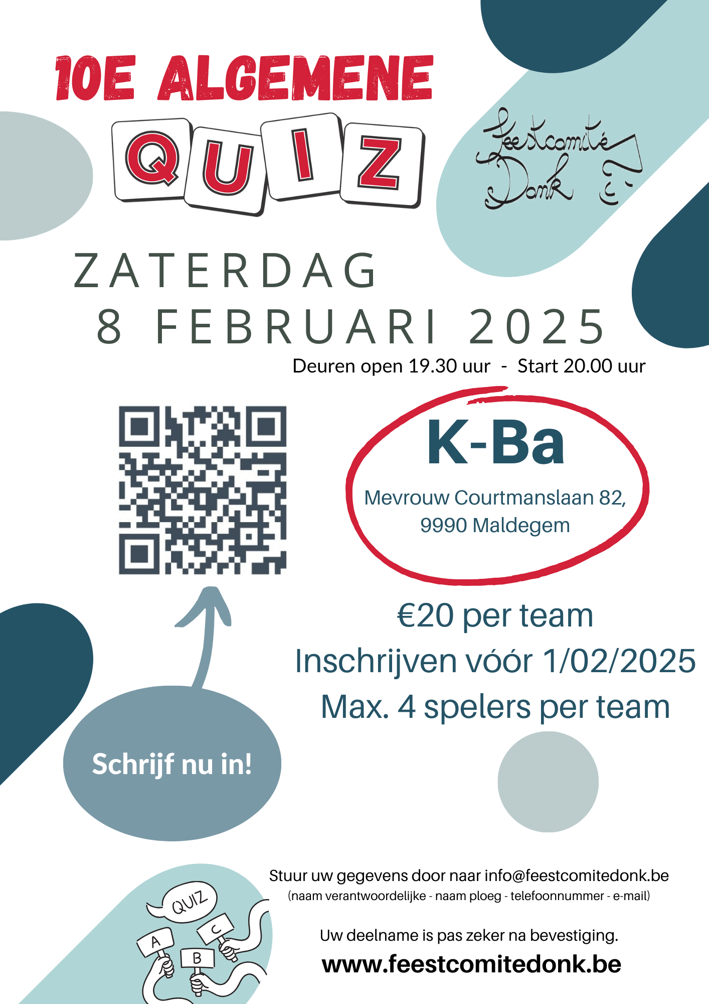 Algemene Quiz 2025 vzw Donk